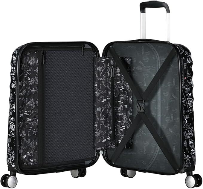 American Tourister Wavebreaker Disney FL - Spinner S, ручная кладь, 55 см, 36 л, разноцветный (Winnie The Pucha)