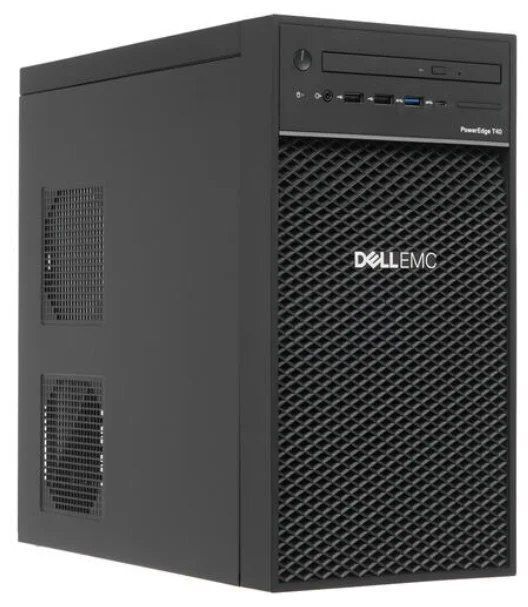 Сервер DELL PowerEdge T40 (210-ASHD-01) 1 x Intel Xeon E-2224G 3.5 ГГц/8 ГБ DDR4/1 ТБ/1 x 290 Вт/LAN 1 Гбит/c