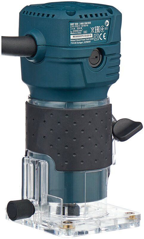 Кромочный (триммер) фрезер BOSCH GKF 550 Professional, 550 Вт