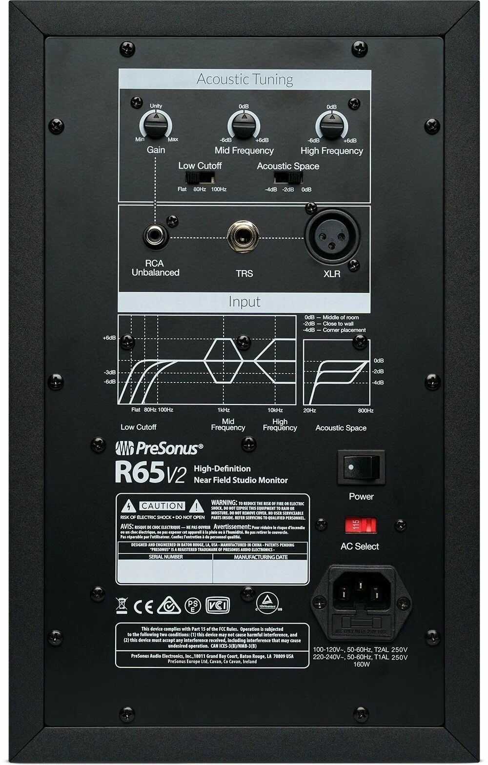 Активный студийный монитор PreSonus R65 v2