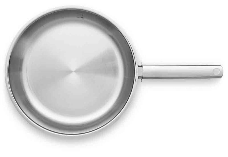Сковорода универсальная Fissler Steelux pro 28 см серебристый
