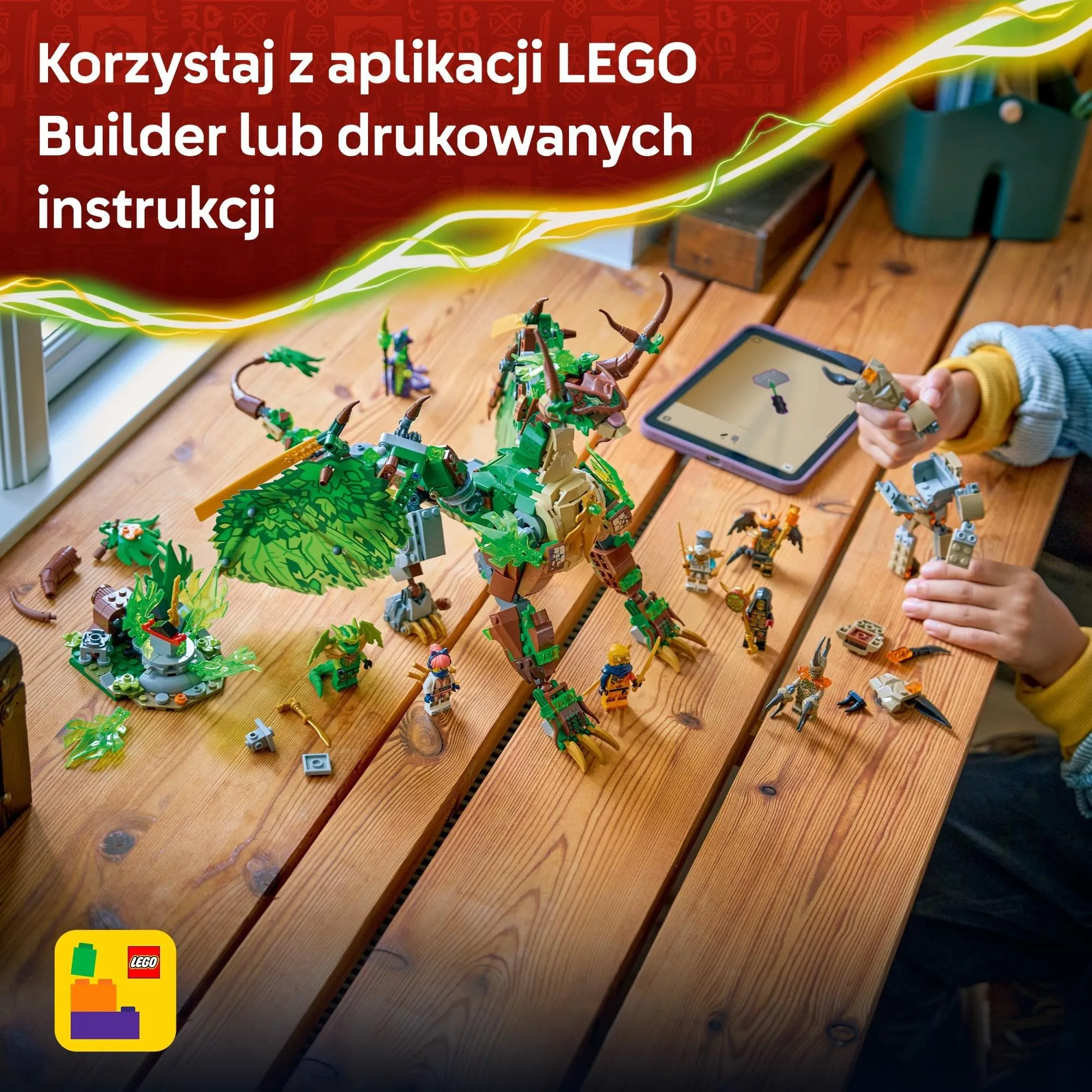 Конструктор LEGO NINJAGO 71859 Дымящаяся деревня