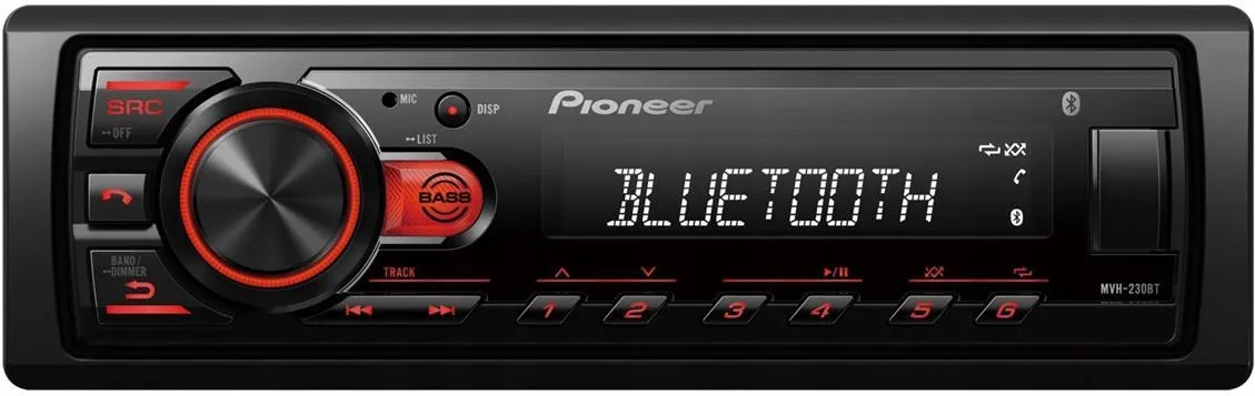 Автомагнитола Pioneer MVH-230BT