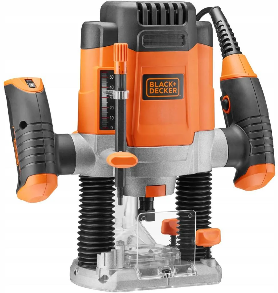 Вертикально-фрезерная машина Black&Decker KW1200EKA-QS кейс