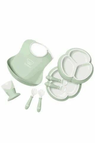 Посуда BabyBjorn Dinnerware Set 8пр Powder Green