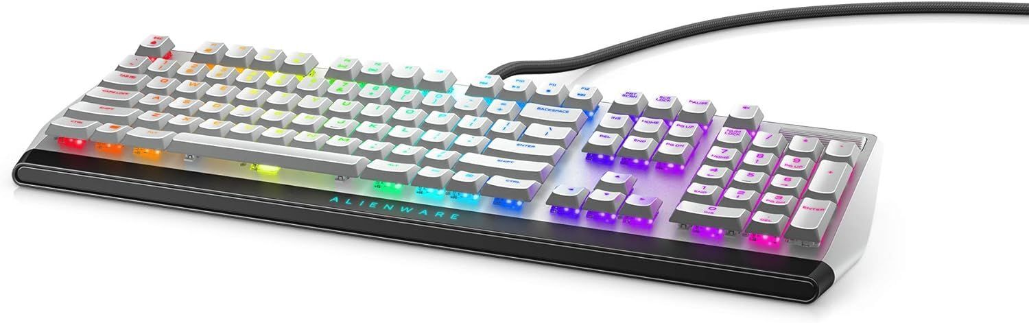 Клавиатура DELL Alienware AW510K RGB, белый