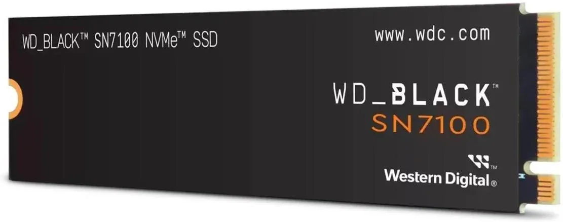 SSD накопитель Western Digital Black SN7100 500GB PCIe 4.0 M.2 2280 (WDS500G4X0E00CJA0)