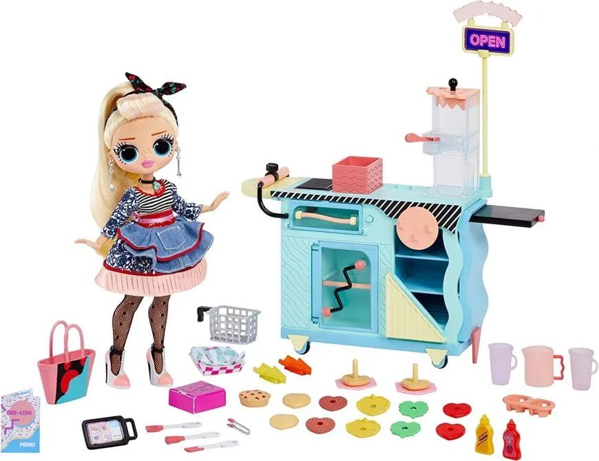 Кафе бистро LOL Surprise OMG To-Go Diner Miss Sundae 119449 набор с кухней