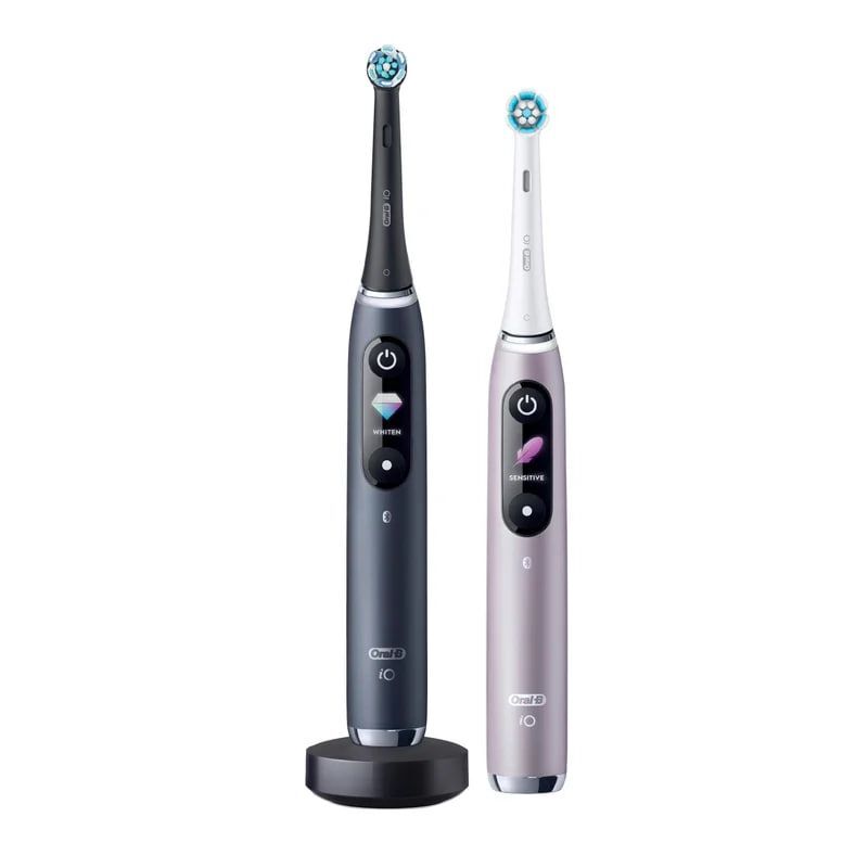 Электрическая зубная щетка Oral-B iO 9 DUO, Black Onyx/Rose Quartz