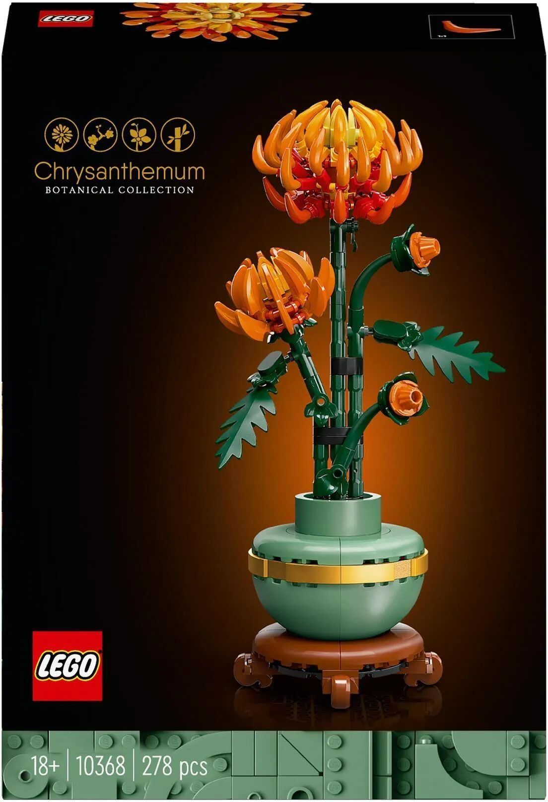 Конструктор LEGO Icons 10368 Хризантема