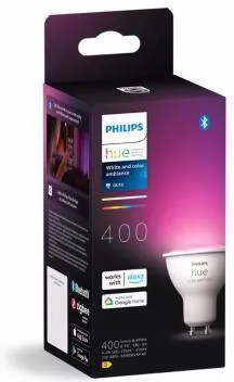 Лампочка PHILIPS HUE White and color Ambiance GU10 929003666501