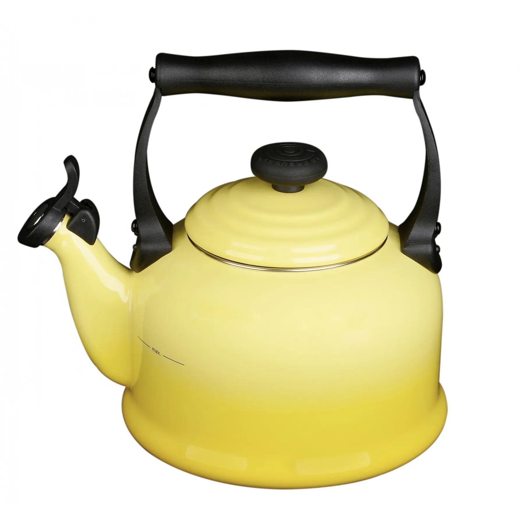 Le Creuset Чайник со свистком 2,1 л, желтый Tradition Citrus Le Creuset