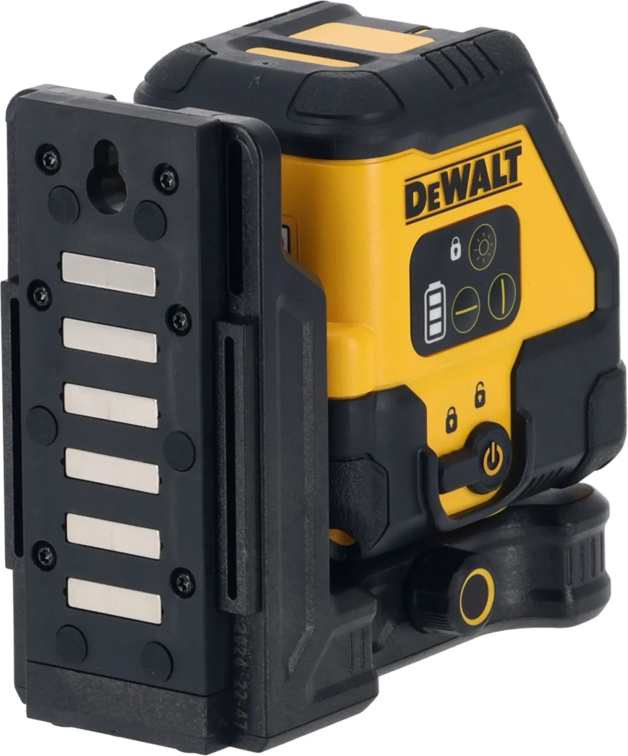 Компактный лазерный нивелир DeWalt DCLE14201RB-XJ, с встроенным АКБ и кабелем USB-C