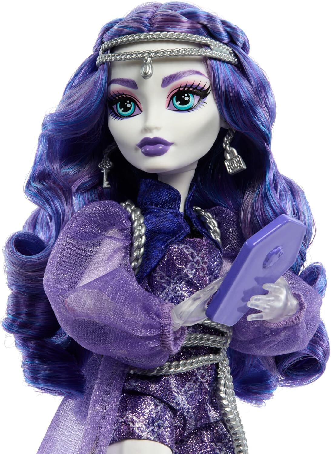Кукла Mattel Monster High Спектра Вондергейст и питомец Руэнский хорек HXH77