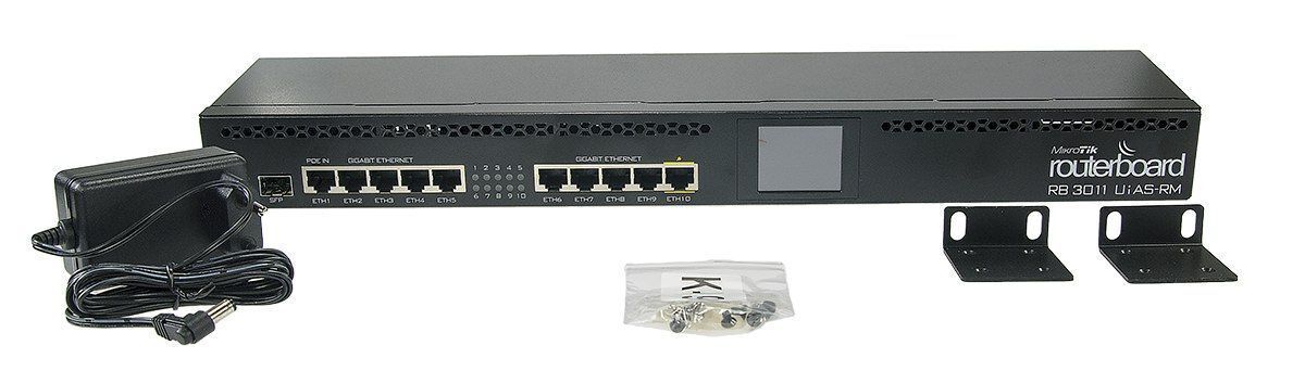 Маршрутизатор MikroTik RouterBoard RB3011UiAS-RM