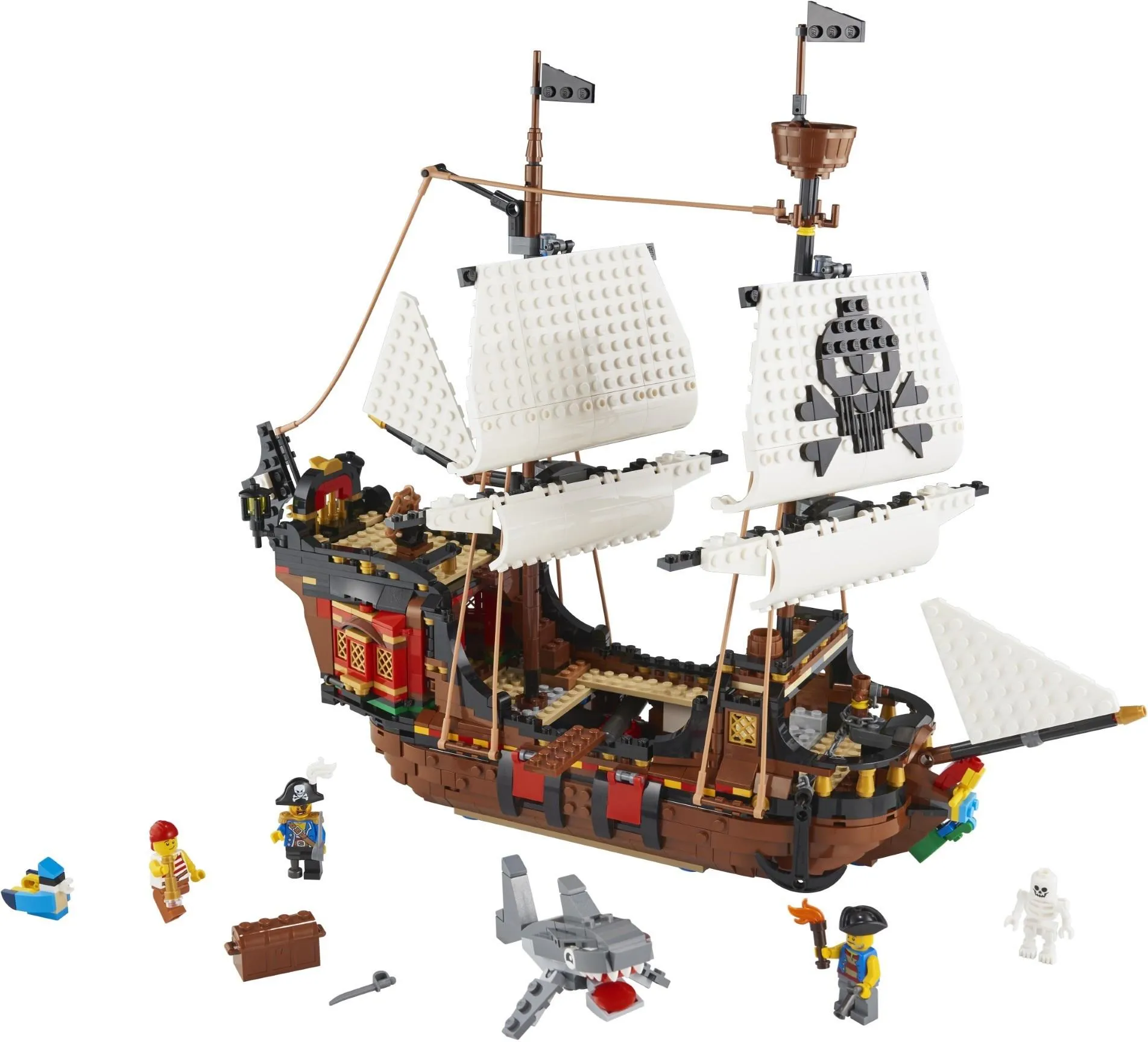 Конструктор LEGO Creator 3 в 1 31109 Пиратский корабль
