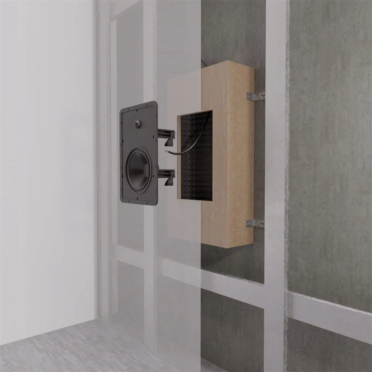 Встраиваемая настенная акустика Klipsch DS-160W