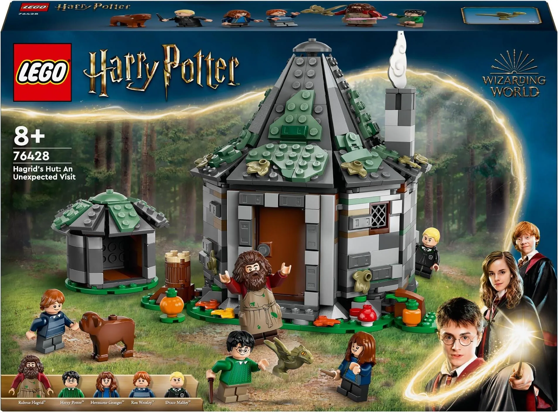 Конструктор LEGO Harry Potter 76428 Хижина Хагрида: неожиданный визит
