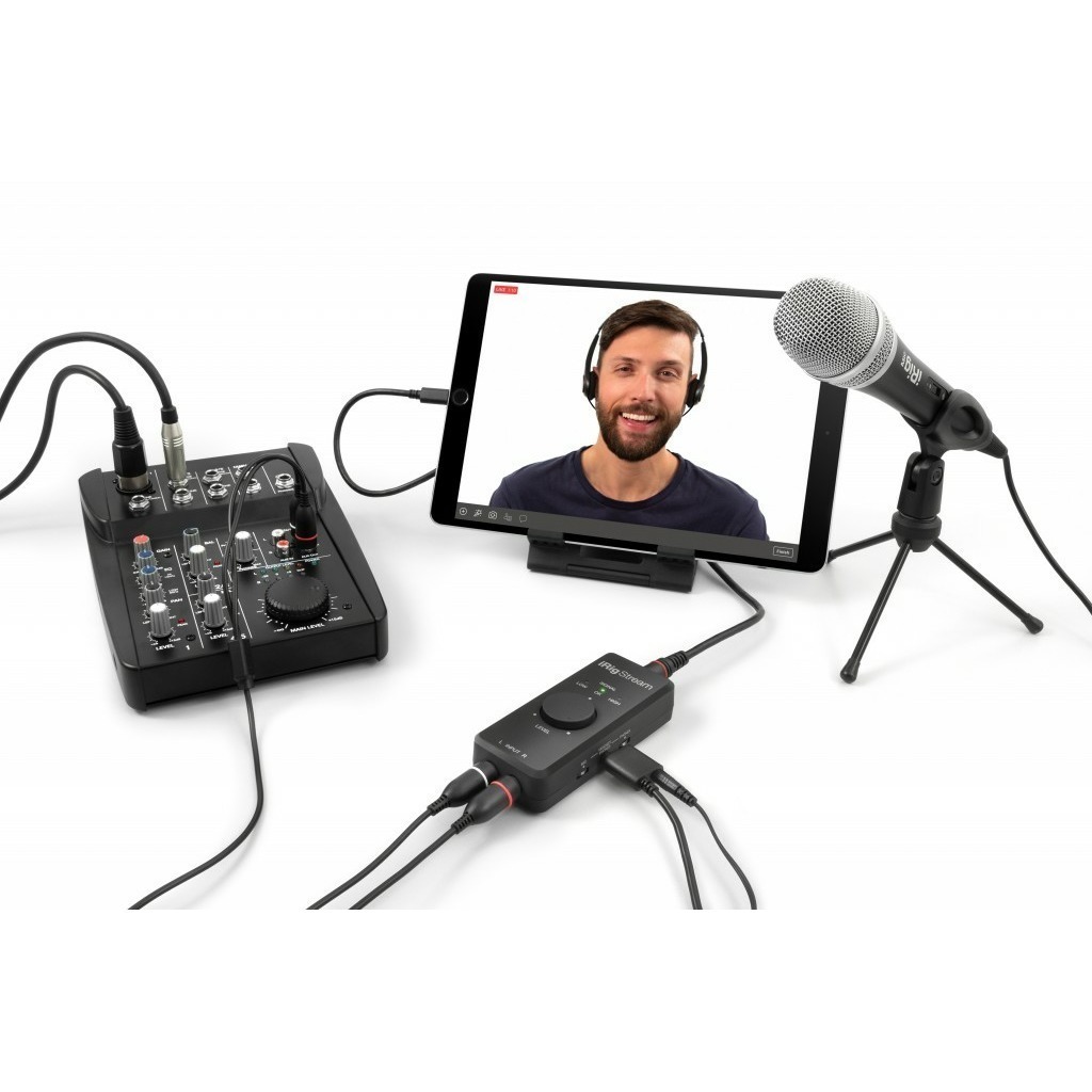 Внешняя звуковая карта IK Multimedia iRig Stream