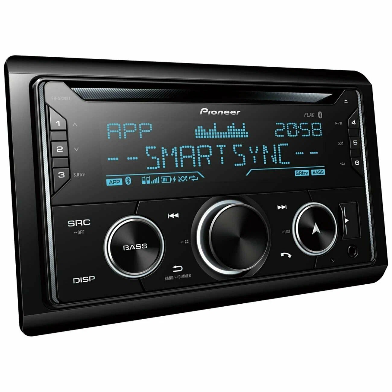 Автомобильный CD-ресивер 2 DIN PIONEER FH-S720BT