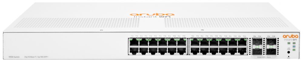 Коммутатор HPE Aruba Instant On 1930 24G Class4 PoE 4SFP/SFP+ 370W (JL684A )