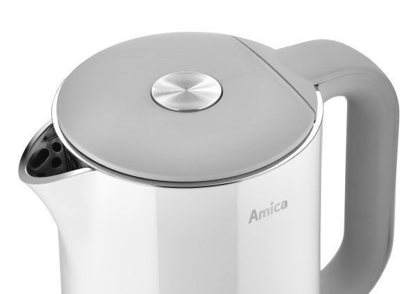 Электрический чайник Amica KM6011 1950W 1,5л, белый