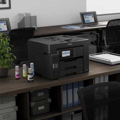 МФУ струйное Epson L15160, цветн., A3, черный