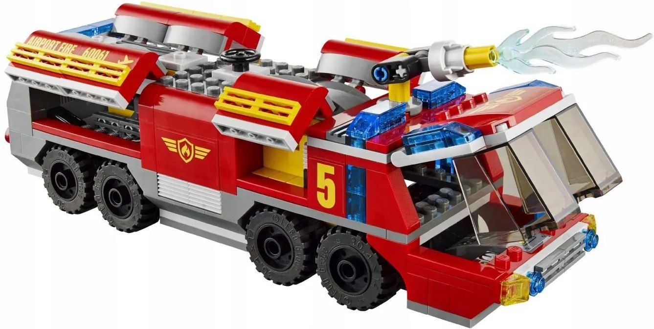 Конструктор LEGO City 60061 Аэродромная пожарная машина