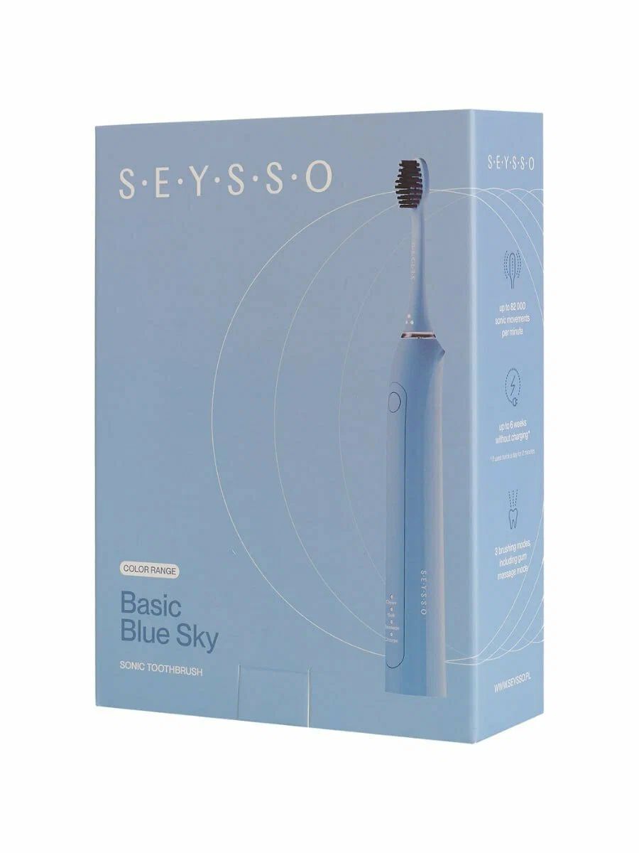 Электрическая зубная щетка Seysso Basic Blue Sky