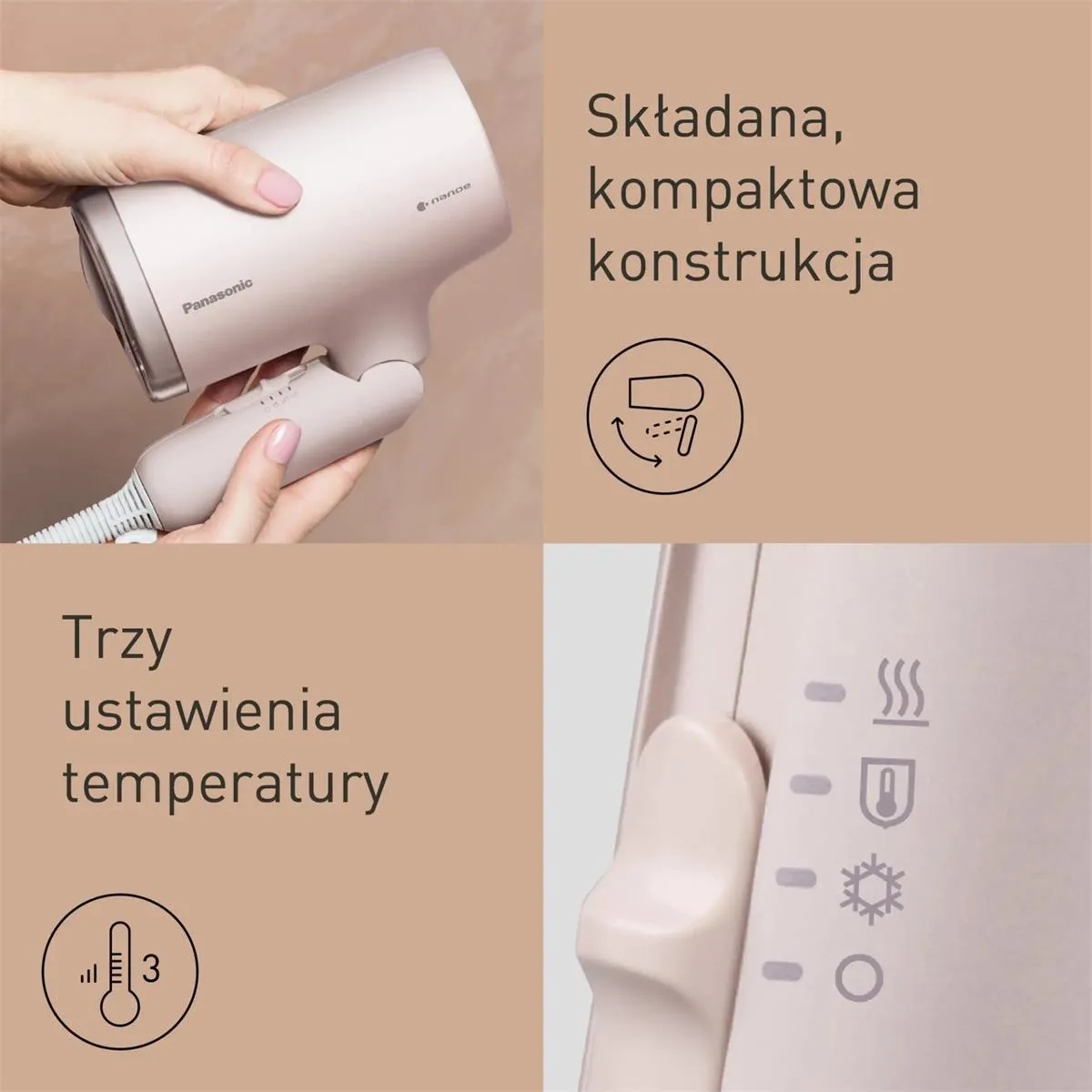 Фен Panasonic EH-NA7M-H825