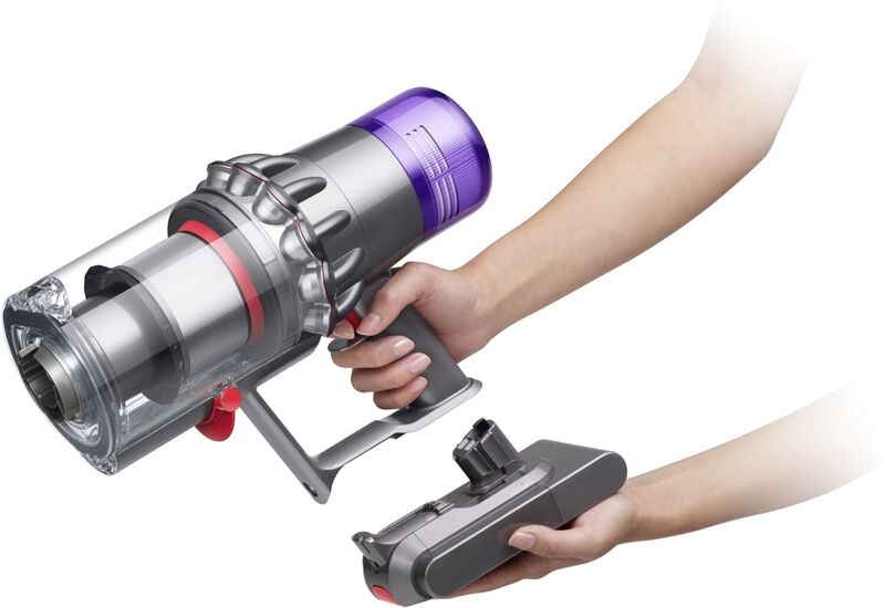 Вертикальный пылесос Dyson V15 Detect Origin Fluffy SV51 Nickel Red