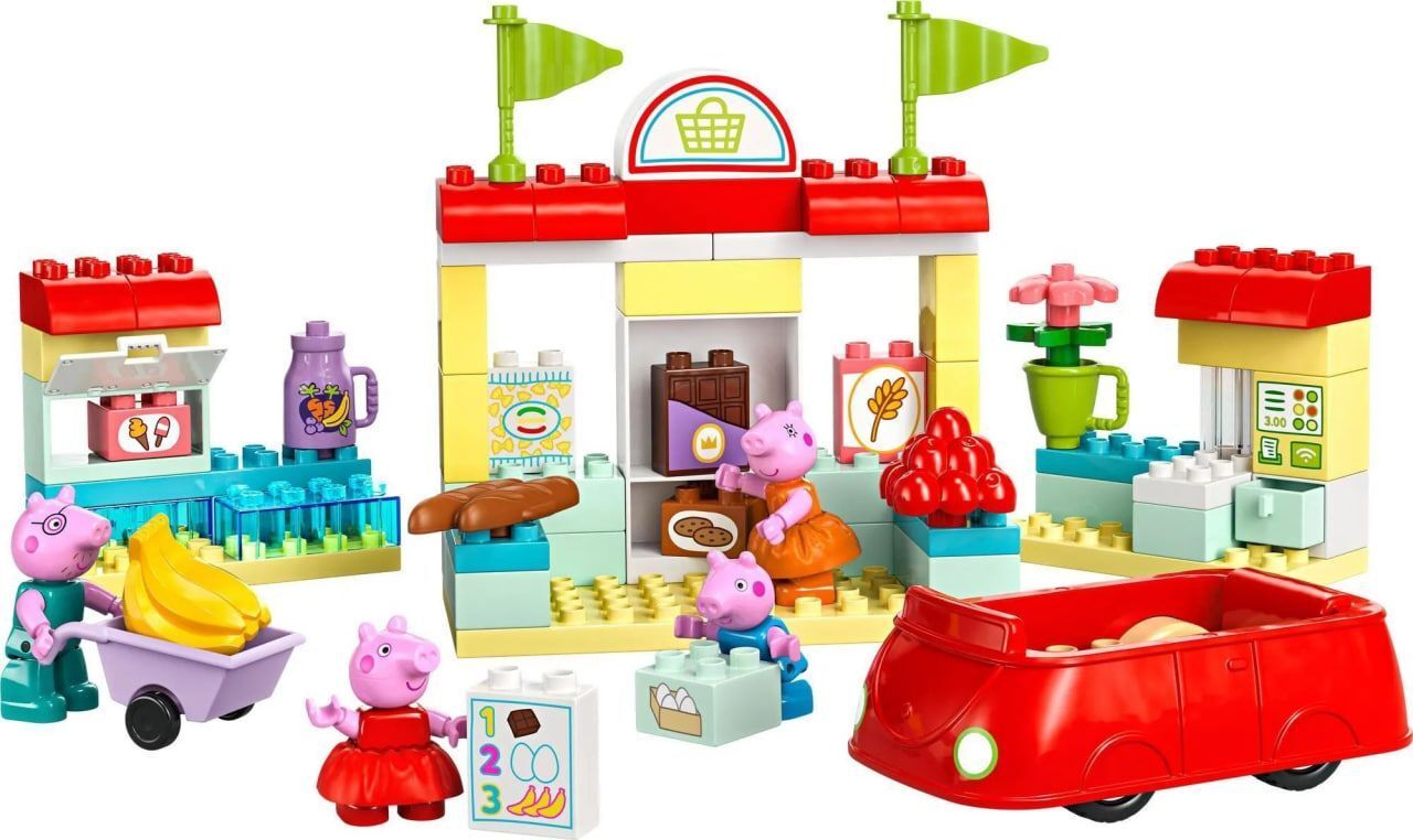 LEGO DUPLO 10434 Пеппа и супермаркет