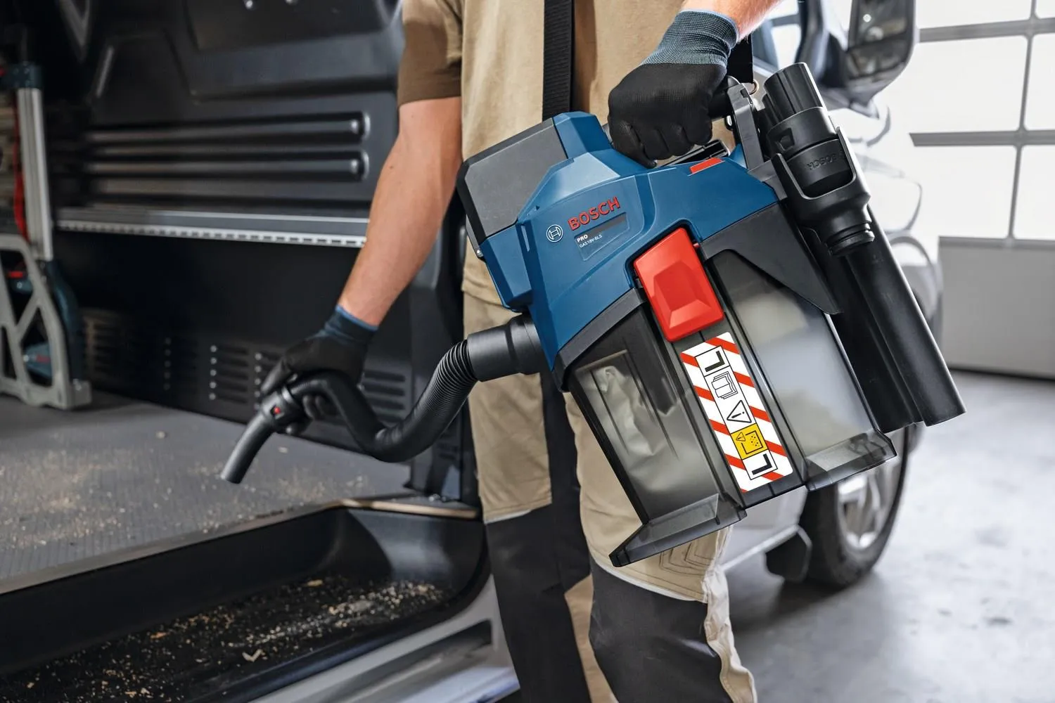 Аккумуляторный пылесос класса L Bosch GAS 18V-6 LS Professional 06019K2100