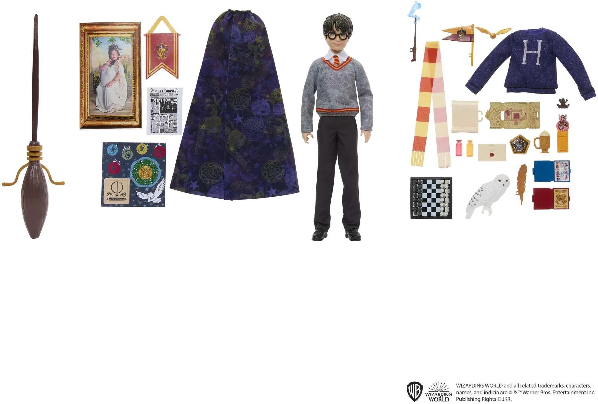 Адвент-календарь Mattel Harry Potter Doll HND80