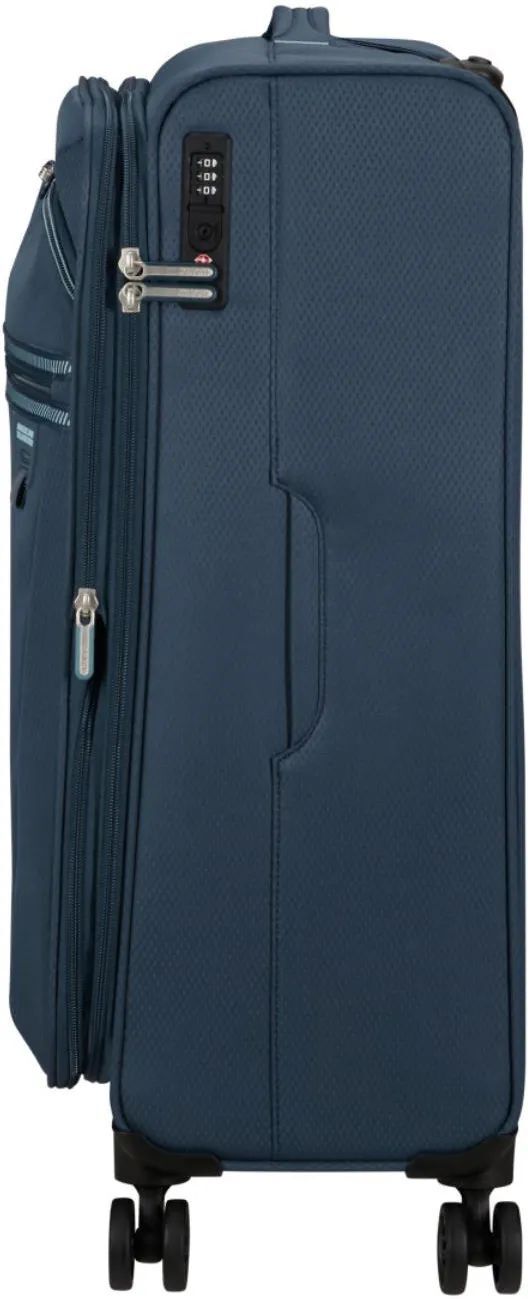American Tourister AeroSpin EXP Чемодан индиго 80л