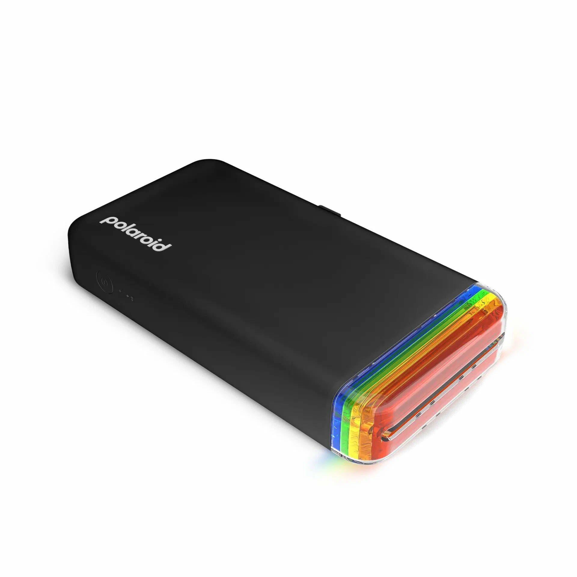 Фотопринтер компактный POLAROID Hi-print + 40 карточек (E-box) черный