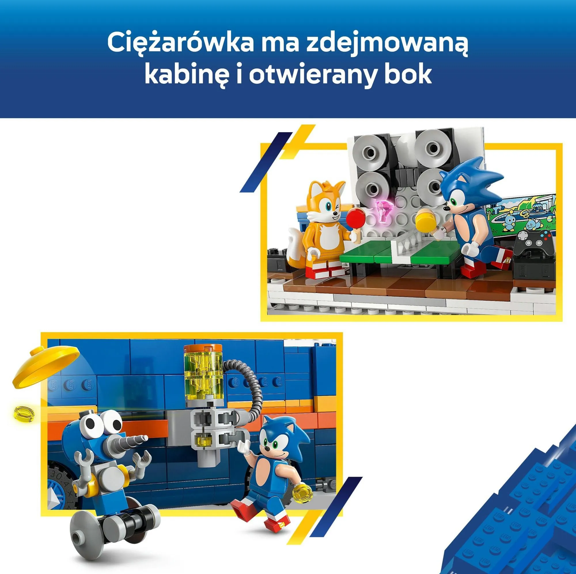 Конструктор LEGO Sonic the Hedgehog 77006 Соник и скоростная сфера испытаний