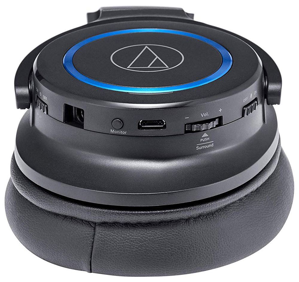 Беспроводная компьютерная гарнитура Audio-Technica ATH-G1WL, черный