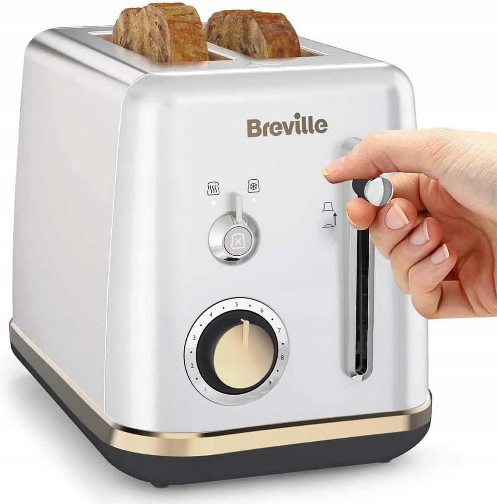 Тостер Breville Mostra VTT935X 900 Вт, белый