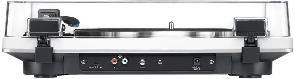 Проигрыватель винила Audio-Technica AT-LP70XBT бело-серебристый