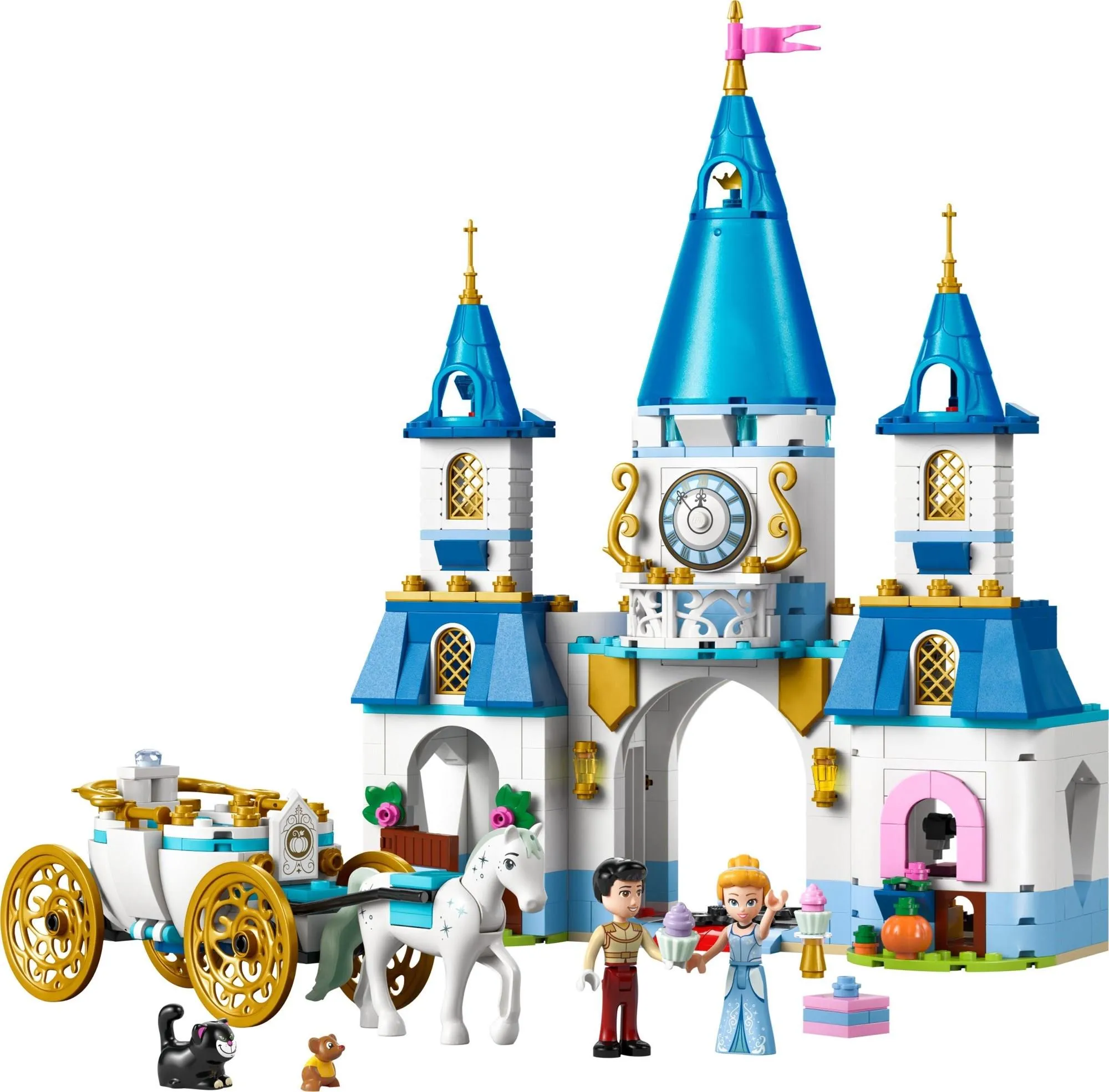 Конструктор LEGO Disney Princess 43275 Замок Золушки и карета
