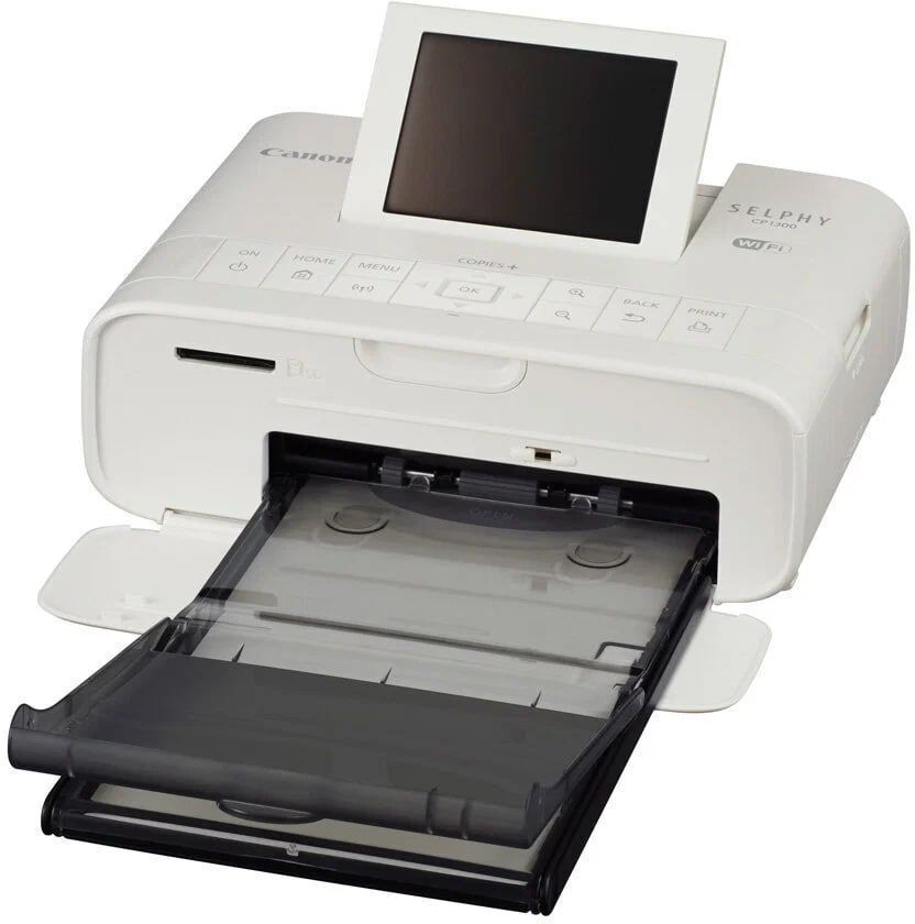 Принтер сублимационный Canon Selphy CP1300, цветн., A6, белый