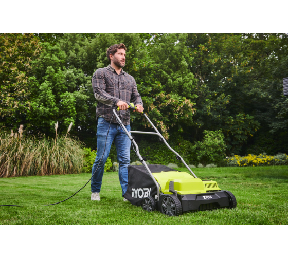 Скарификатор-аэратор электрический Ryobi RY1400SF35A
