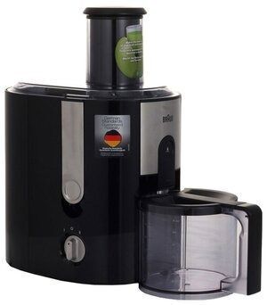 Центробежная соковыжималка Braun J500 Multiquick 5, black