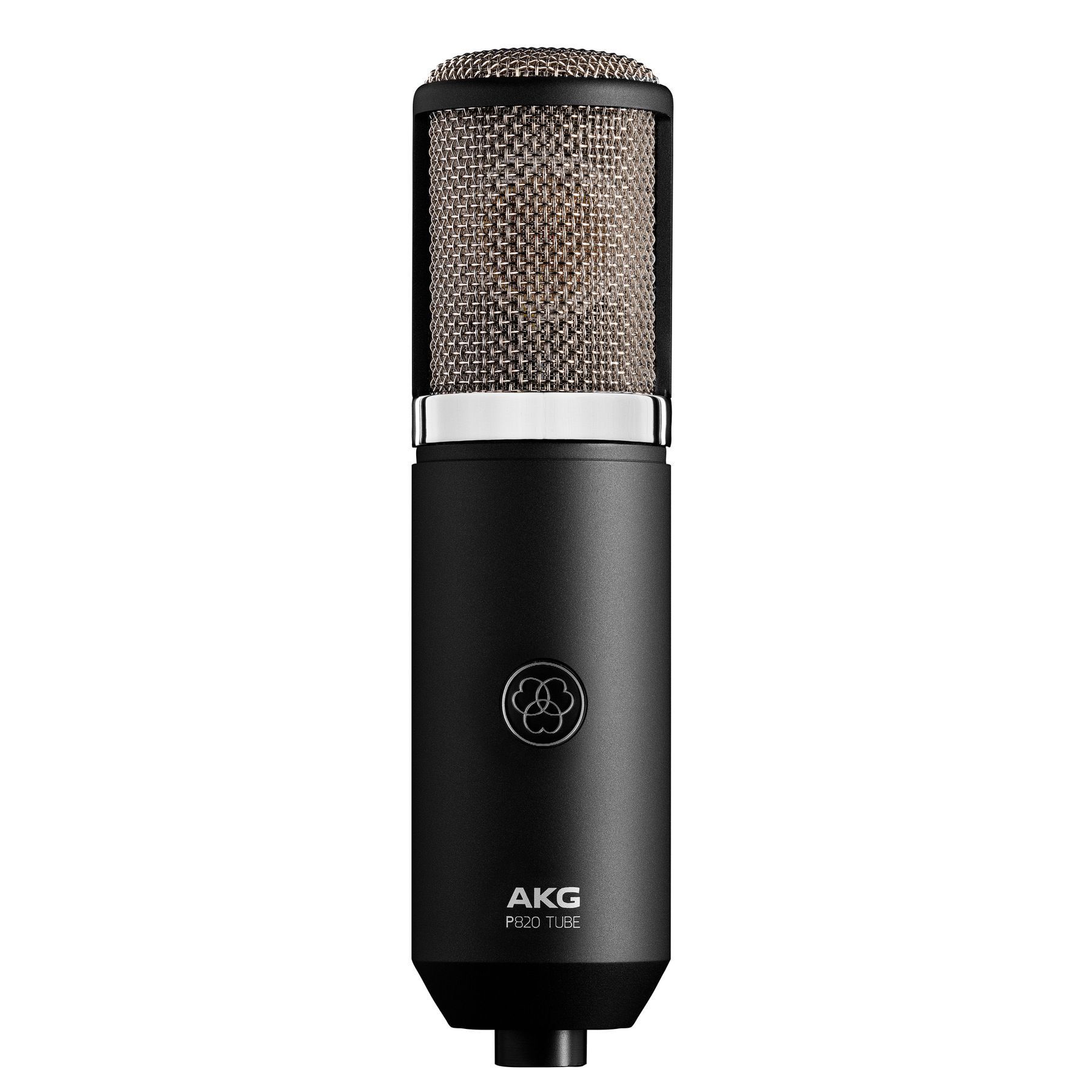 Микрофон проводной AKG P820 Tube, разъем: XLR 3 pin (M), черный