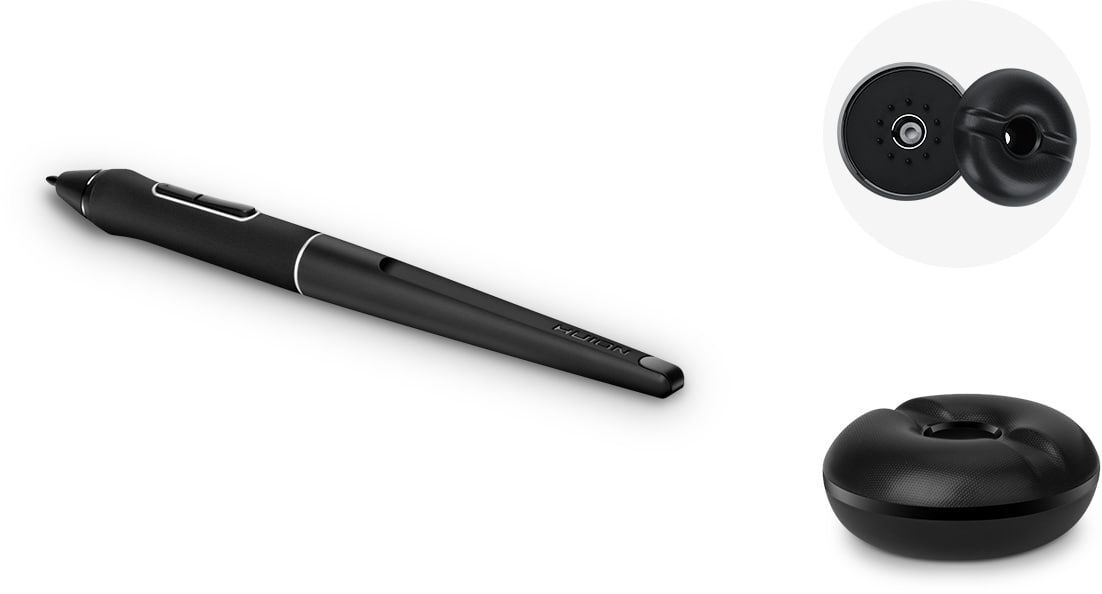 Интерактивный дисплей HUION KAMVAS Pro 20 (2019) черный