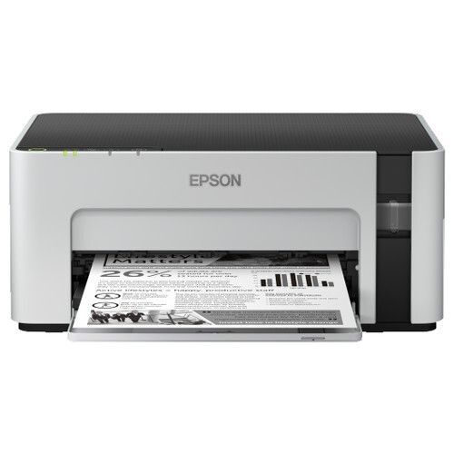 Принтер струйный Epson M1120, ч/б, A4, серый/черный
