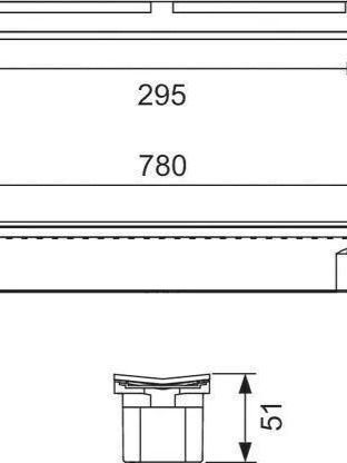 Душевой профиль TECE drainprofile (670910)