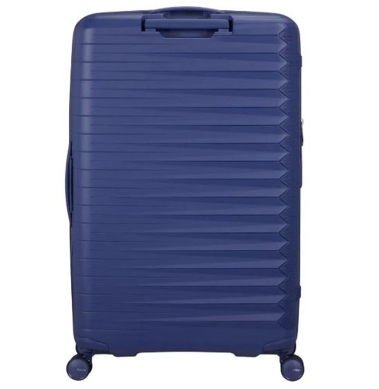 Чемодан American Tourister Fastforward 78 см, раздвижной, синий