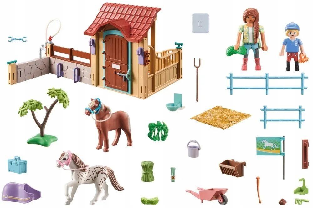 Конструктор Playmobil Horses of Waterfall - Конюшня, отличные приключения на ранчо Waterfall - Плеймобиль 71494